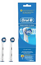 Сменная насадка для электрической зубной щетки, 2шт - Oral-B Precision Clean — фото N2