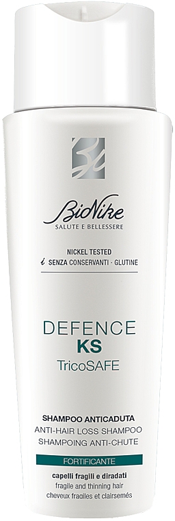 Шампунь проти випадання волосся - BioNike Defence KS Tricosafe Anti-Hair Loss Shampoo — фото N1