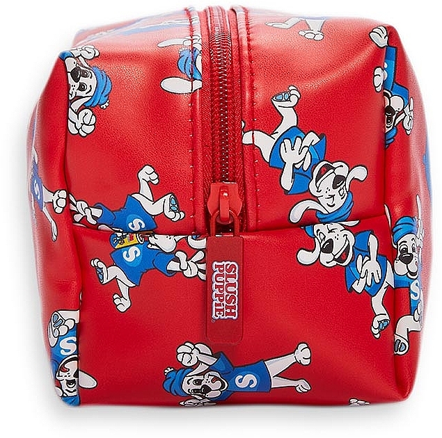 Косметичка, красная - Revolution Skincare Jake Jamie Slush Puppie Bag — фото N1