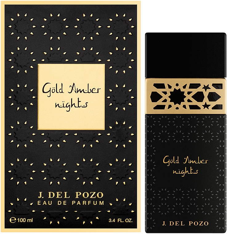 Jesus Del Pozo Gold Amber Nights - Парфюмированная вода — фото N2
