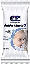Дезинфицирующие салфетки Salva Ciucccio, 16 шт - Chicco  — фото N1