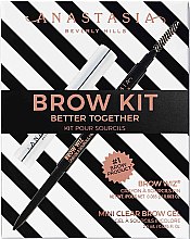 Парфумерія, косметика Набір - Anastasia Beverly Hills Better Together Brow Kit Soft Brown (pencil/0.08g + gel/2.5g)