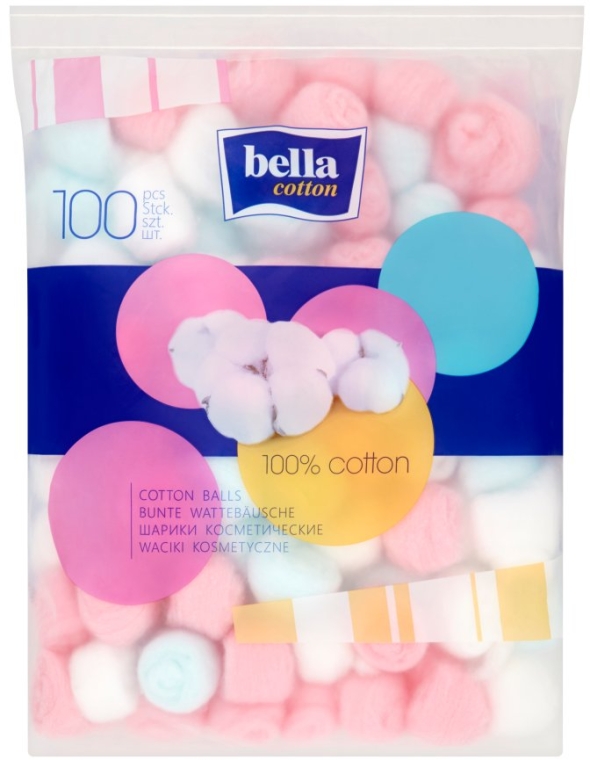 Косметичні ватні кульки - Bella Cotton Balls — фото N2