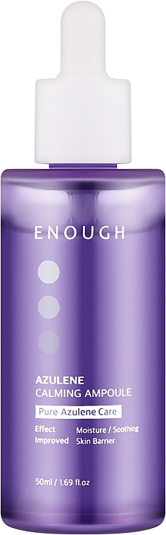 Заспокійлива сироватка для обличчя з азуленом - Enough Azulene Calming Ampoule — фото N1