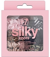 Набор резинок для волос, 12 шт. - W7 Mini Silky Knots — фото N1