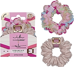 Набір резинок для волосся, 2 шт. - Invisibobble Sprunchie Original MHS Buckle Fantasia — фото N1