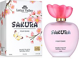 Lotus Valley Sakura - Туалетна вода — фото N2