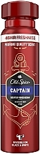 Дезодорант аерозольний - Old Spice Captain Deodorant Spray — фото N1