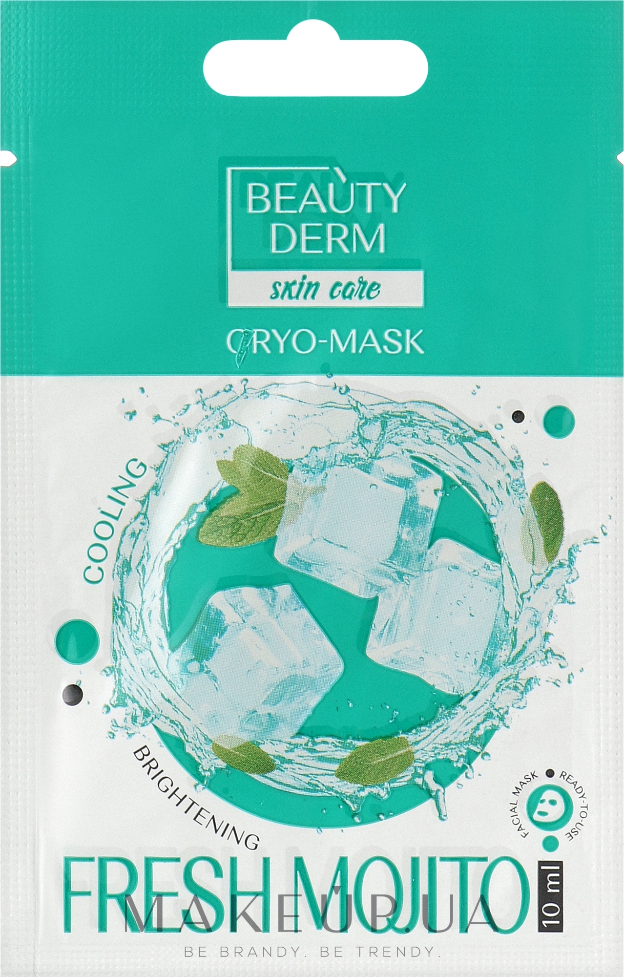 Крио-маска для лица - Beauty Derm Fresh Mojito — фото 10ml