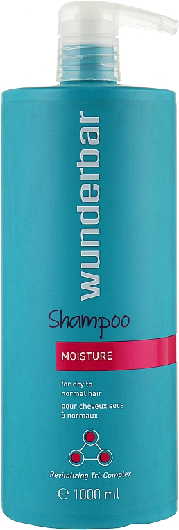Шампунь увлажняющий для нормальных и сухих волос - Wunderbar Moisture Shampoo — фото N3