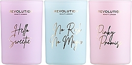 Набор - Makeup Revolution Awakening Mini Candle Gift Set (3x40g) — фото N2