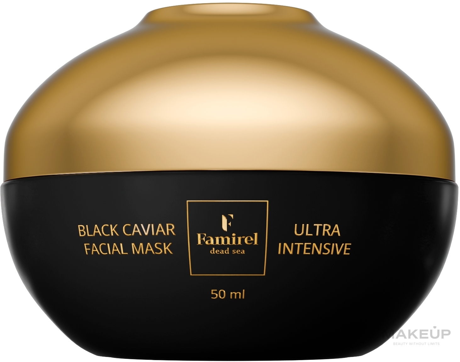 Ультра интенсивная маска для лица с экстрактом черной икры - Famirel Black Caviar Facial Mask — фото 50ml