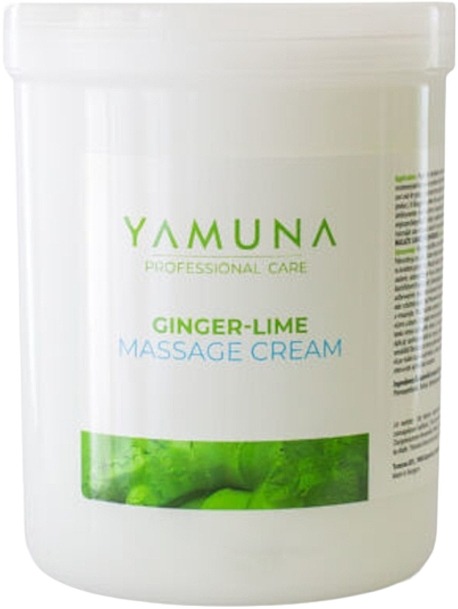 Масажний крем "Імбир і лайм" - Yamuna Ginger Lime Massage Cream — фото N1