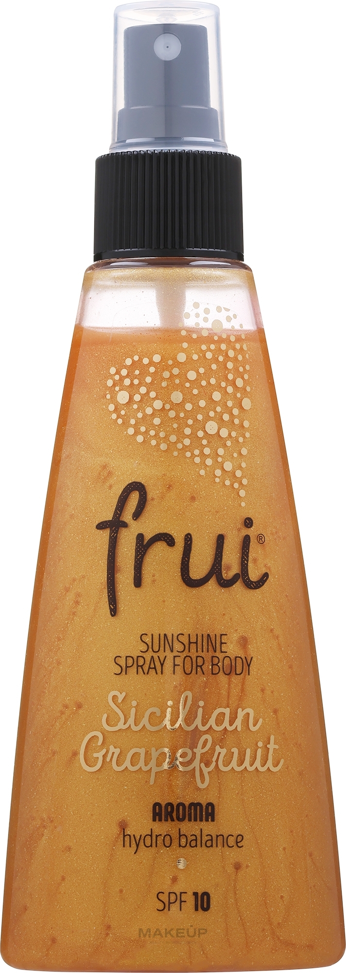 Сяйний арома-спрей зі зволоженням "Сицилійський грейпфрут" - Frui Sunshine Spray For Body Sicilian Grapefruit — фото 150ml
