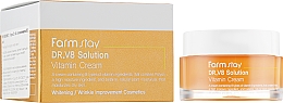 Духи, Парфюмерия, косметика Крем для лица Витамин от морщин с осветляющим действием - FarmStay Dr.V8 Solution Vitamin Cream