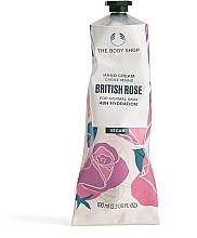 Духи, Парфюмерия, косметика Крем для рук «Британская роза» - The Body Shop Hand Cream British Rose 