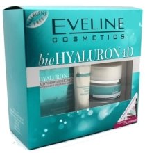 Духи, Парфюмерия, косметика Набор - Eveline Cosmetics BioHyaluron 4D (cr/50ml + eye/cr/15ml + mask/7ml)