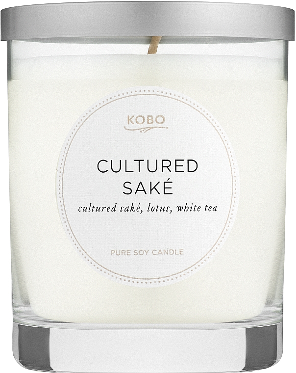Kobo Cultured Sake - Ароматическая свеча — фото N1