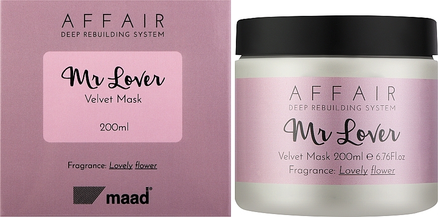 Маска для волос - Maad Mr Lover Affair Mask — фото N2