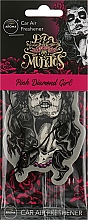 Парфумерія, косметика Ароматизатор для авто "Girl Pink" - Aroma Car Dia De Los Muertos