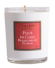 Парфумерія, косметика Ароматична свічка "Квітка чорної смородини" - Collines de Provence Blackcurrant Flower Candles