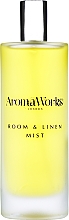 Духи, Парфюмерия, косметика Спрей для дома "Базилик и лайм" - AromaWorks Light Range Room Mist