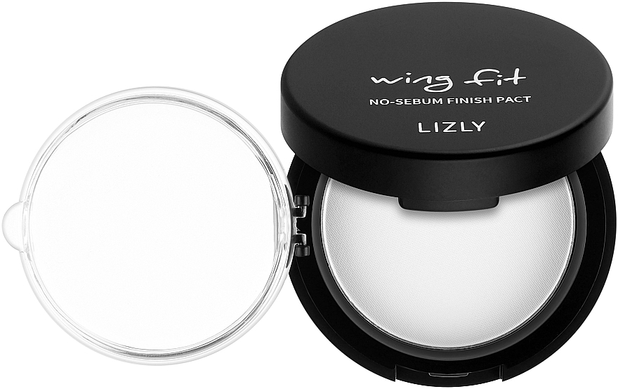 Lizly Wing Fit No-Sebum Finish Pact - Lizly Wing Fit No-Sebum Finish Pact