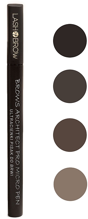 Ультратонкий олівець для макіяжу брів - Lash Brow Brows Architect Pro Micro Pen — фото N2