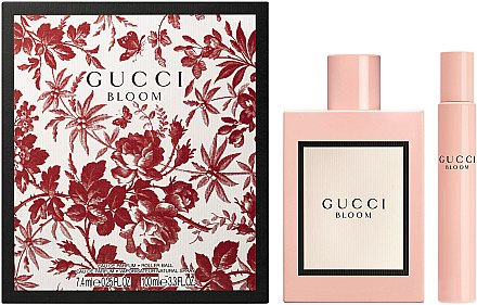 Gucci Bloom - Набор (edp/100ml + edp/7.4ml)