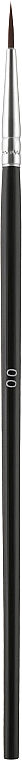Пензлик для розпису нігтів CS32B, №00, чорна ручка - Cosmo Shop