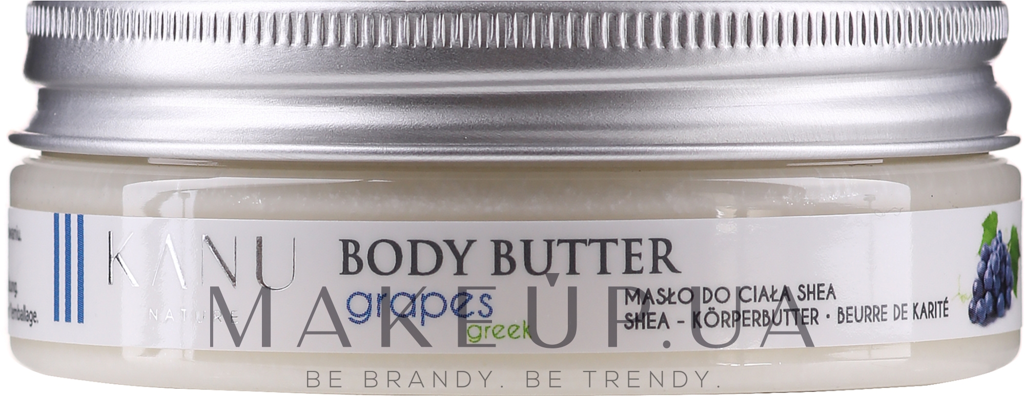 Масло для тела "Греческий виноград" - Kanu Nature Greek Grape Body Butter — фото 50g