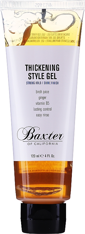 Гель для укладки волос с приданием объёма - Baxter of California Thickening Style Gel — фото N1