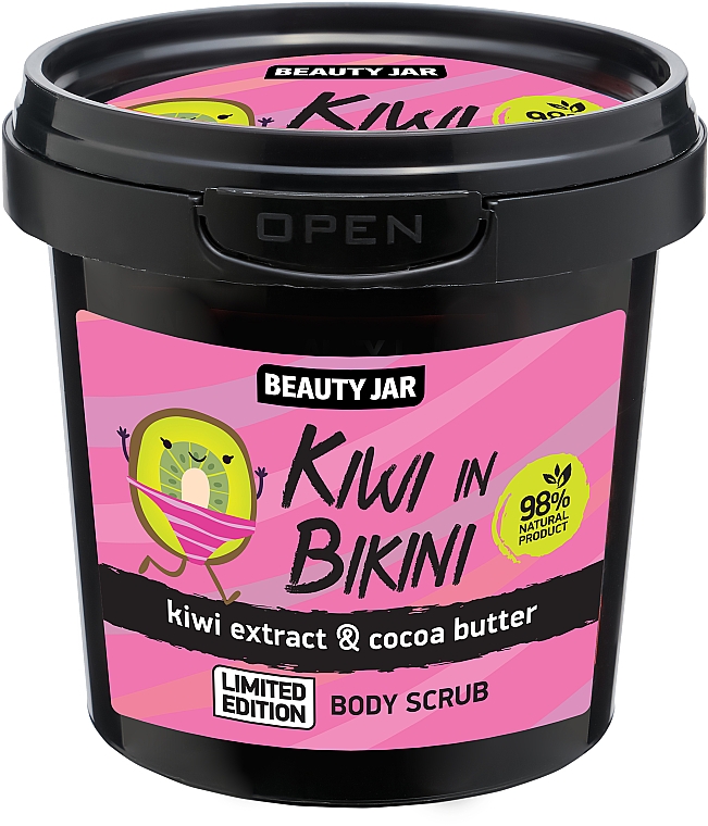 Скраб для тела - Beauty Jar Kiwi In Bikini Body Scrub — фото N1