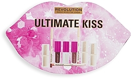 Парфумерія, косметика Набір, 9 продуктів - Makeup Revolution Ultimate Kiss Gift Set