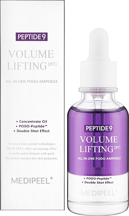 Сыворотка ампульная с лифтинг эффектом - Medi-Pell Peptide 9 Volume Lifting All In One Podo Ampoule Pro — фото N2