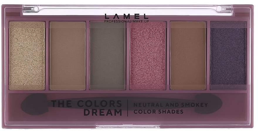 Набор теней для век - LAMEL Make Up The Colors Dream — фото N4