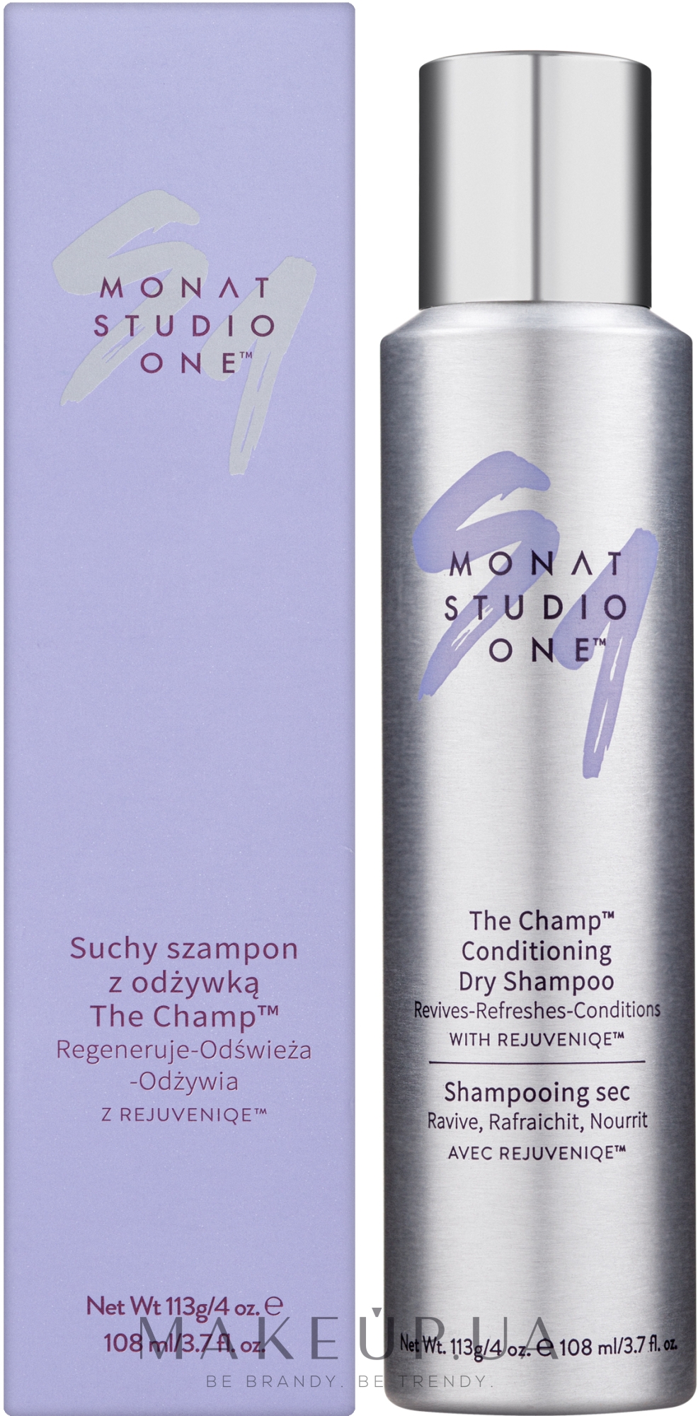 Сухой шампунь-кондиционер для волос - Monat Studio One The Champ Conditioning Dry Shampoo  — фото 108ml