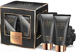 Парфумерія, косметика Набір  - Grace Cole The Luxury Bathing Homme (sh/gel/50ml + b/cr/50ml + sponge)