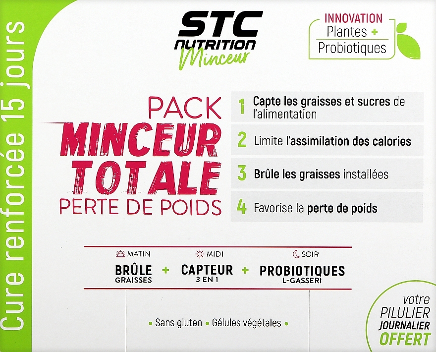 Комплект для похудения "Тотал" - STC Nutrition Pack Minceur Totale — фото N1