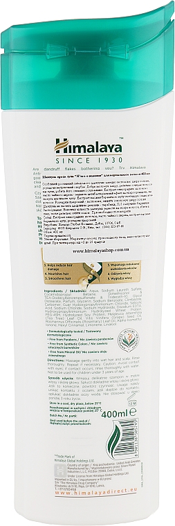 Шампунь від лупи - Himalaya Herbals Anti-Dandruff Shampoo  — фото N4