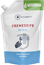 Крем-мило для рук із сечовиною - Microderm Cream Soap With Urea (дой-пак) — фото N1