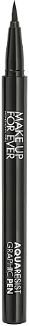 Подводка для глаз - Make Up For Ever Aqua Resist Graphic Pen — фото N1