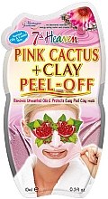 Маска-плівка для обличчя "Рожевий кактус і глина" - 7th Heaven Pink Cactus & Clay Peel Off Mask — фото N1