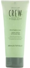 Парфумерія, косметика Гель для стайлінгу - American Crew Citrus Mint High Hold Styling Gel