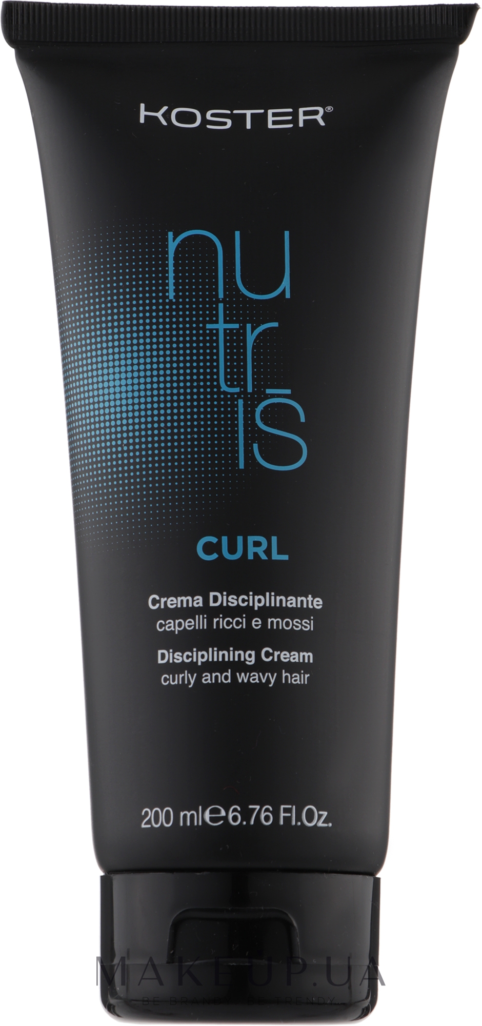 Крем для кучерявого й хвилястого волосся - Koster Nutris Curl Disciplining — фото 200ml