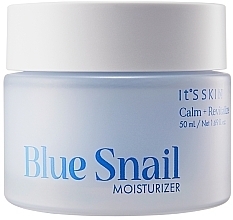 Легкий зволожувальний крем для обличчя - It's Skin Calm + Revitalize Blue Snail Moisturizer — фото N1