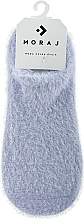 Носки женские низкие "альпака", голубые - Moraj — фото N1
