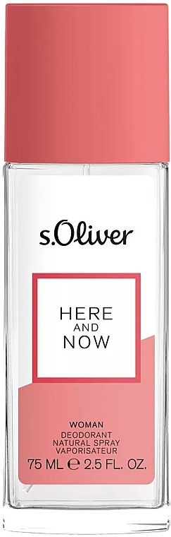 S. Oliver Here & Now - Дезодорант — фото N1