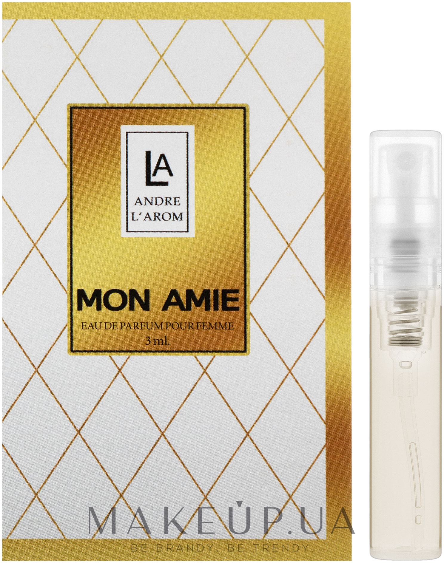 Andre L'arom Mon Amie - Парфюмированная вода (пробник) — фото 3ml