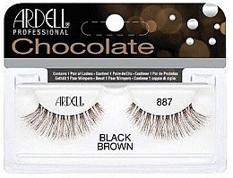 Парфумерія, косметика Накладні вії - Ardell Chocolate Lash Black Brown 887